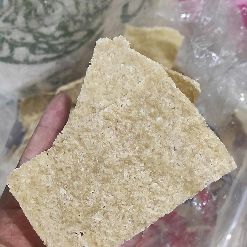 krupuk gendar, Krupuk puli nasi bentuk kotak siap goreng tanpa jemur 1