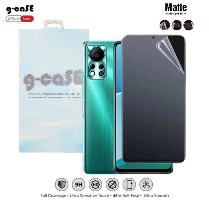Gambar g-caSE ANTI GORES JELLY HYDROGEL MATTE FOR INFINIX HOT 12 12PLAY PLAY NFC FULL - INF HOT 12, DEPAN dari G-caSE Official Store Kota Administrasi Jakarta Pusat Tokopedia
