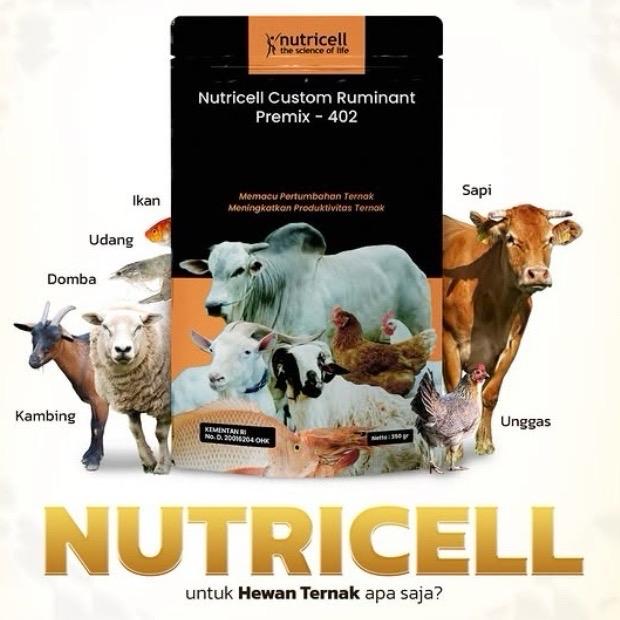 Nutricell Boost Farm Nutrisi Ternak untuk Sapi, Kambing, dan Domba 0