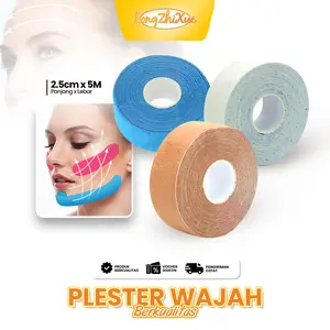 Plester otot wajah, plester lipatan nasolabial, plester pengencang wajah, plester perekat, plester pengangkat untuk tidur miring.