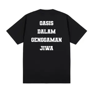 OASIS DALAM GENGGAMAN JIWA | TSHIRT OASIS | Cotton Combed 24s | Lengan Pendek | Lengan Panjang