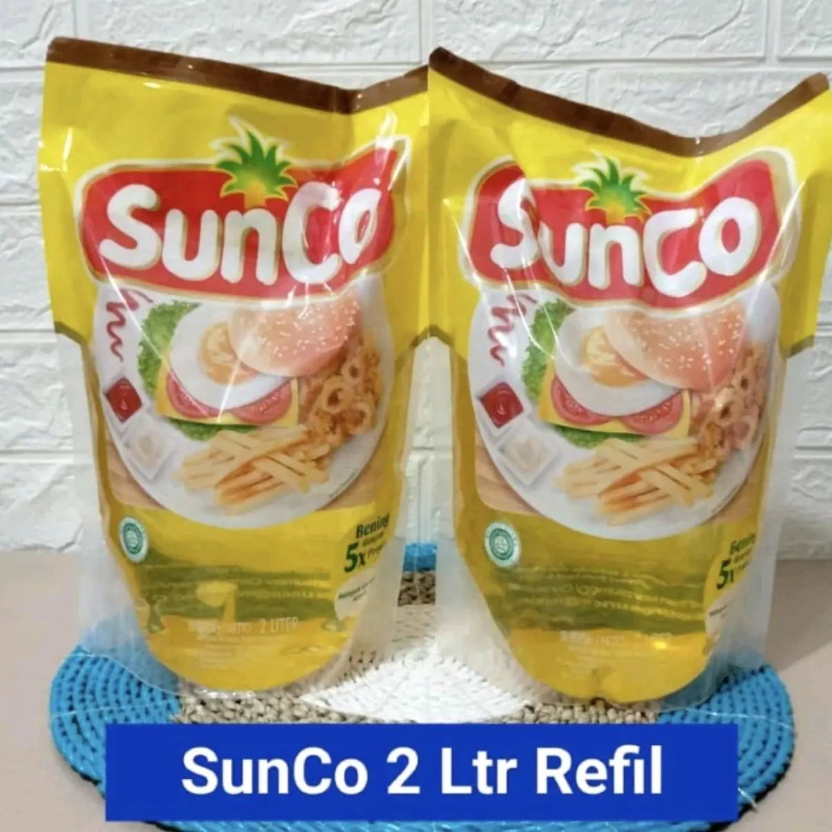 [ DAPAT 2 LITER 2pcs] MINYAK SUNCO KEMASAN 2 LITER COD