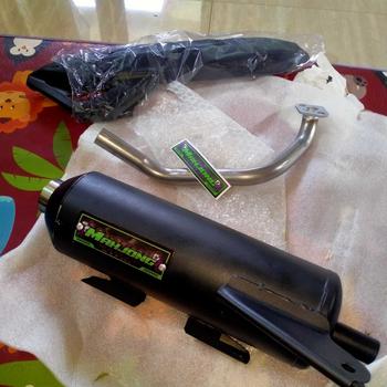 Product Review of Knalpot CMS Suara Ngebas Gerung Adem Full System Original Mahjong Muffler untuk Motor Beat Scoopy Vario Mio Nmax Aerox PCX dll - Motorcycle, Foto from R**l 0