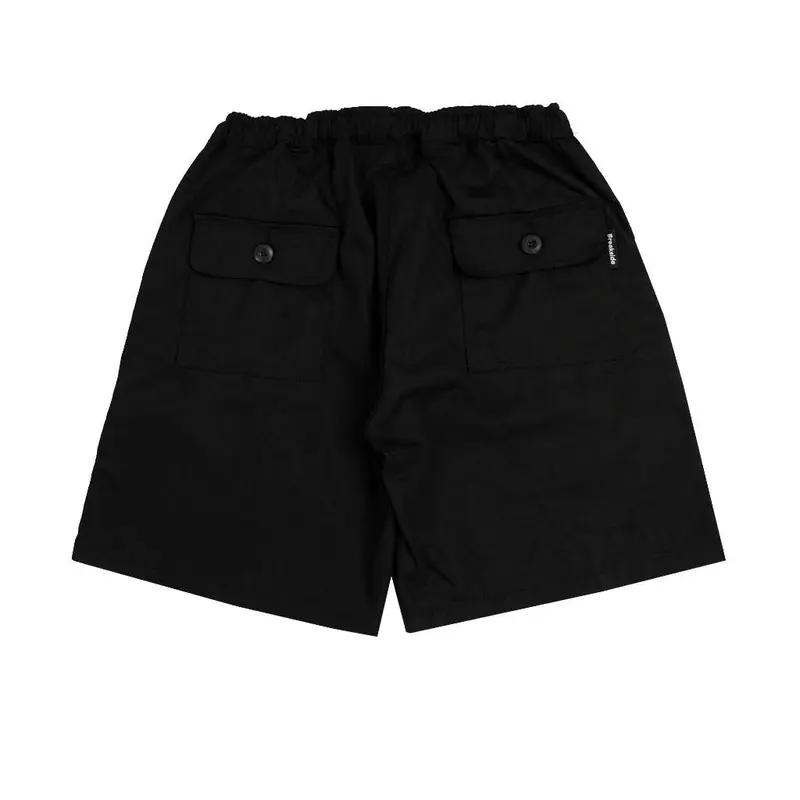 Breakside Short Cargo Rocky - Black Celana Pendek Hitam Pria 1