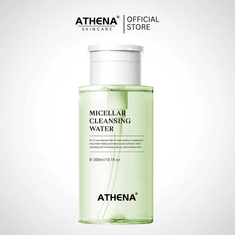 ATHENA SKINCARE Micellar Cleansing Water that gently removes makeup, dirt,  and oil. Hindi mahapdi, hindi drying, at fresh sa skin. Perfect for daily  face cleansing. - TikTok Shop Philippines
