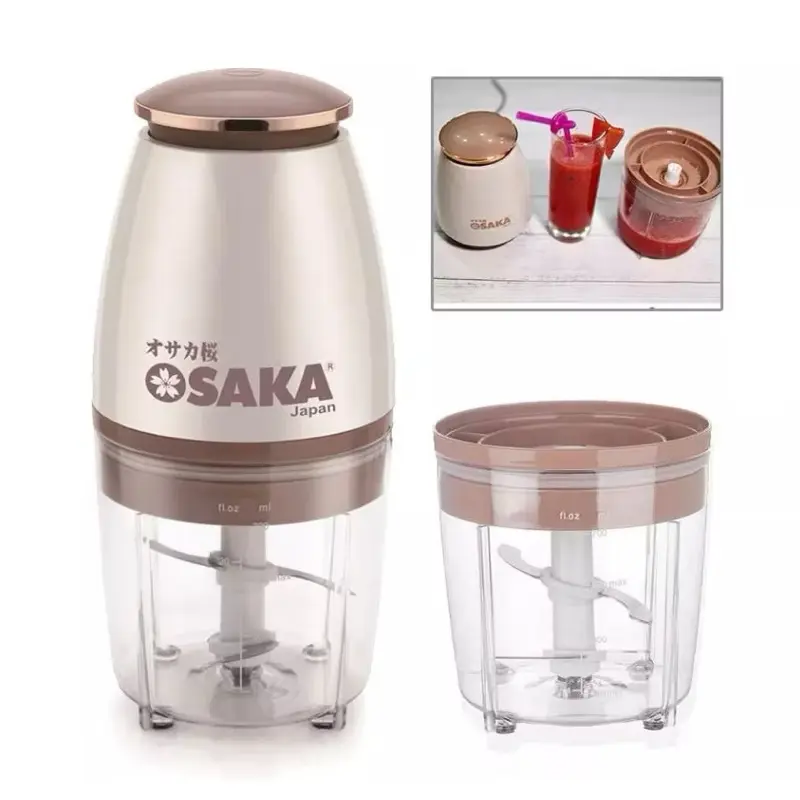 ￼Máy Xay Đa Năng Osaka Nhật Bản - Máy Xay Sinh Tố,Thịt Cao Cấp-Lưỡi Dao Lớn Không Gỉ 1