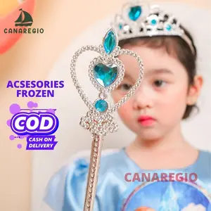 Aksesoris Frozen Mahkota Sarung Tangan Tongkat Frozen - Fashion