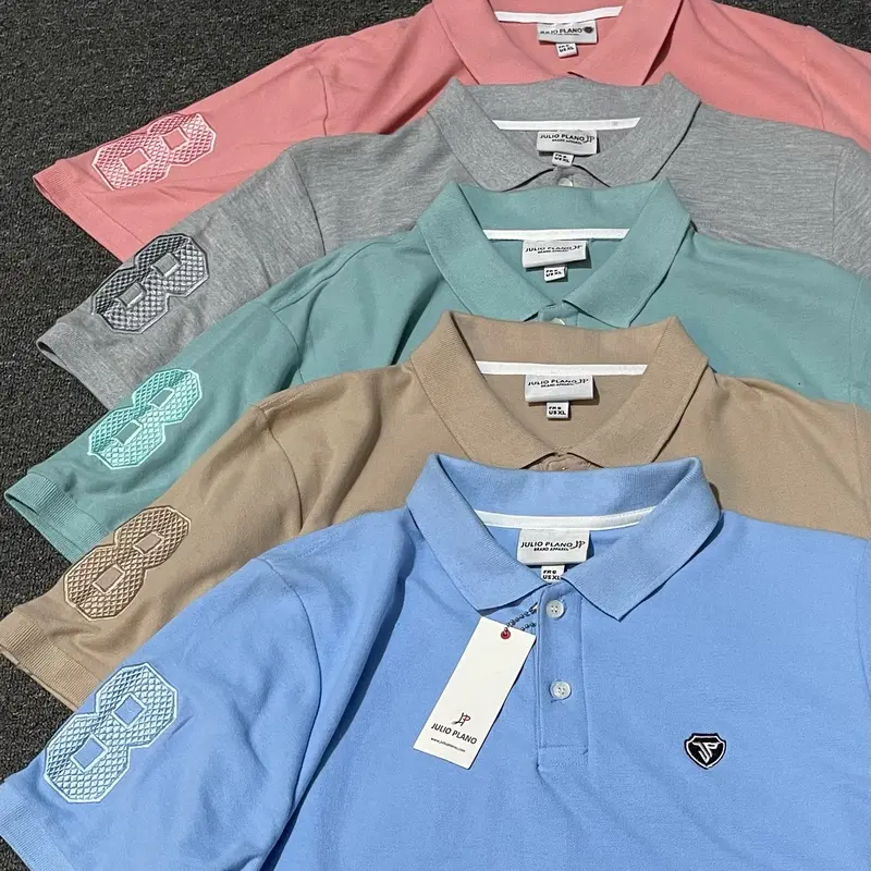 Polo Shirt JP Bordir Kaos Polo Pria Kerah Premium  Casual Distro 1