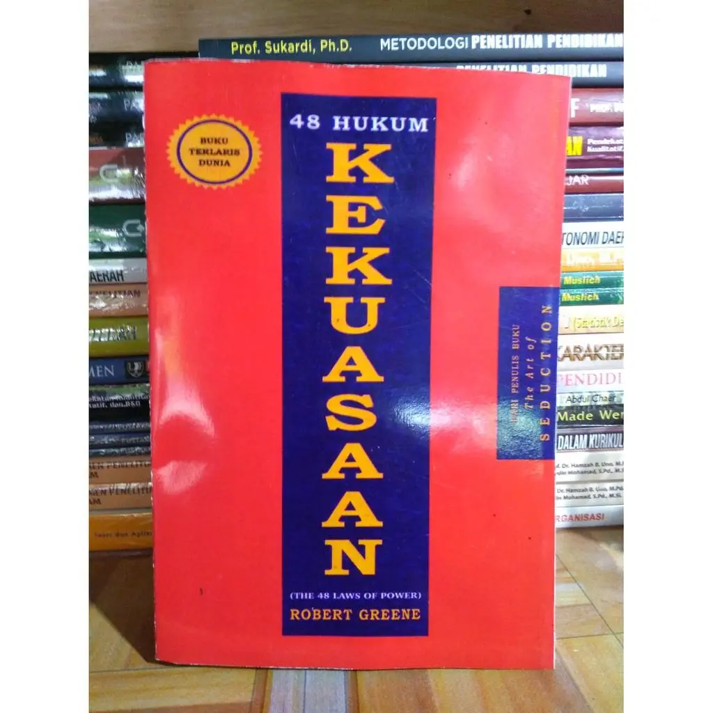 Buku Terjemahan: The 48 Law Of Power ( 48 Hukum Kekuasaan ) (Original 100%)