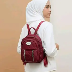 JB Ransel chbao res 2 plipit 3in1 free boneka Hitam Backpack  Sekolah Wanita Cewek