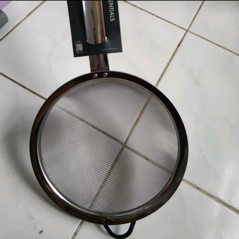 Saringan Halus MPASI Tanica Stainless Steel 20cm Tebal Kuat & Kokoh Saringan MPASI 4