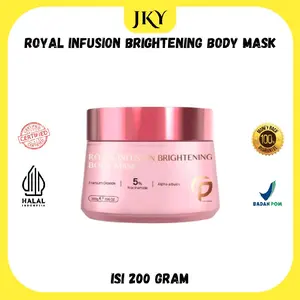 (READY STOCK SIAP DIKIRIM) CELO ROYAL INFUSION BODY MASK 200 GRAM - celo.beaute - celobeautebycece - celobeauteofficial