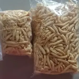 (ADE BAE) 500gram Telor Gabus Keju (1 Bungkus) Asin renyah stik keju Captain Cemilan bidaran keju cheese stick makanan ringan