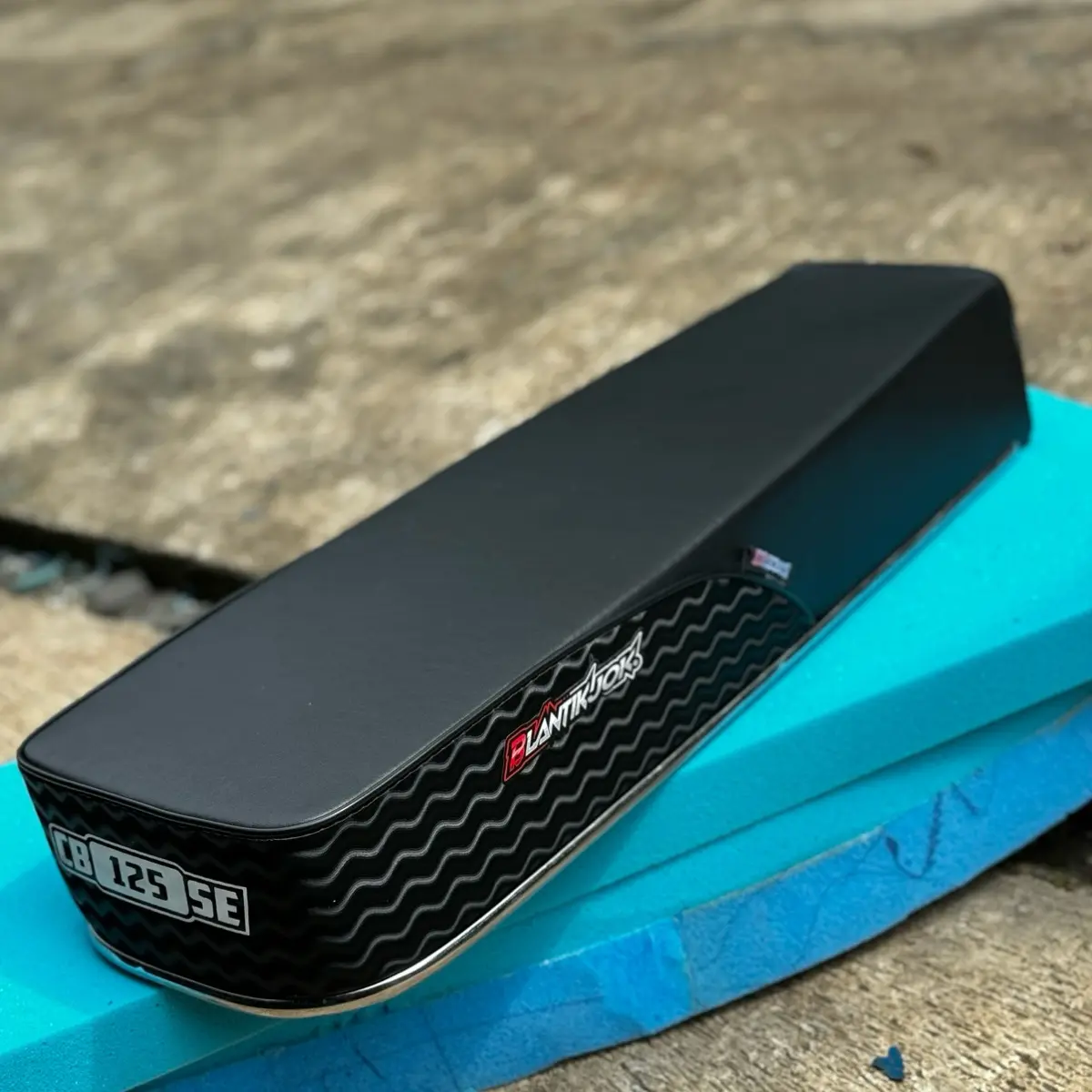 JOK CB DOWNSIZE 9 cm kain halus motif ombak original blantik jok