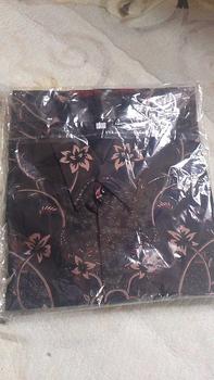 Product Review of kemeja batik katun  SLIMFIT BUNGA LASEM Ready Panjang Dan Pendek (Pilih Variasi) Ready Size Jumbo 5L LD 130 Max BB 130 Bahan Katun Halus Primisima Berlapis Furing Dan Jahitan Eksklusif from K**a 0