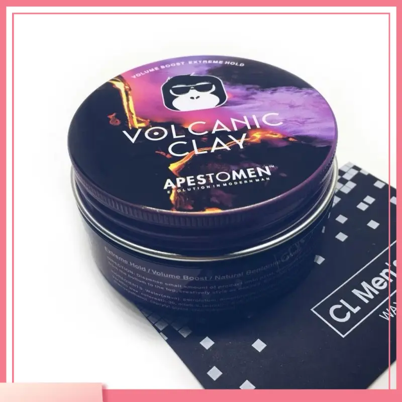 Gôm Xịt Tóc Siêu Cứng - Sáp Vuốt Tóc Chính Hãng Volcanic Clay