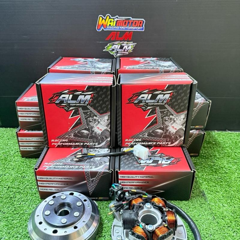 MAGNETO ALM PERFORMANCE EX5 LIGHT WEIGHT COMPLETE SET MOTORCYLE ...