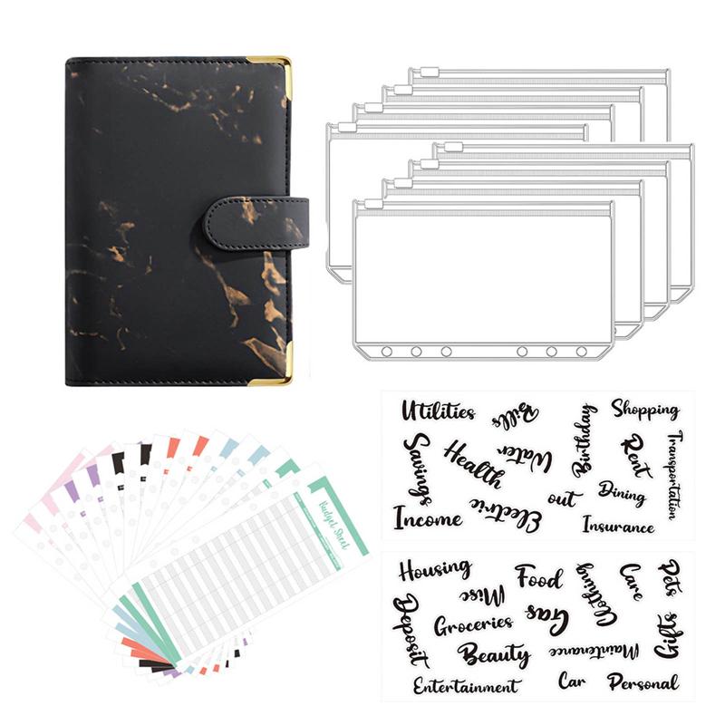 28Pcs Money Budget Planner Binder With Zipper Envelopes, Cas - TikTok ...