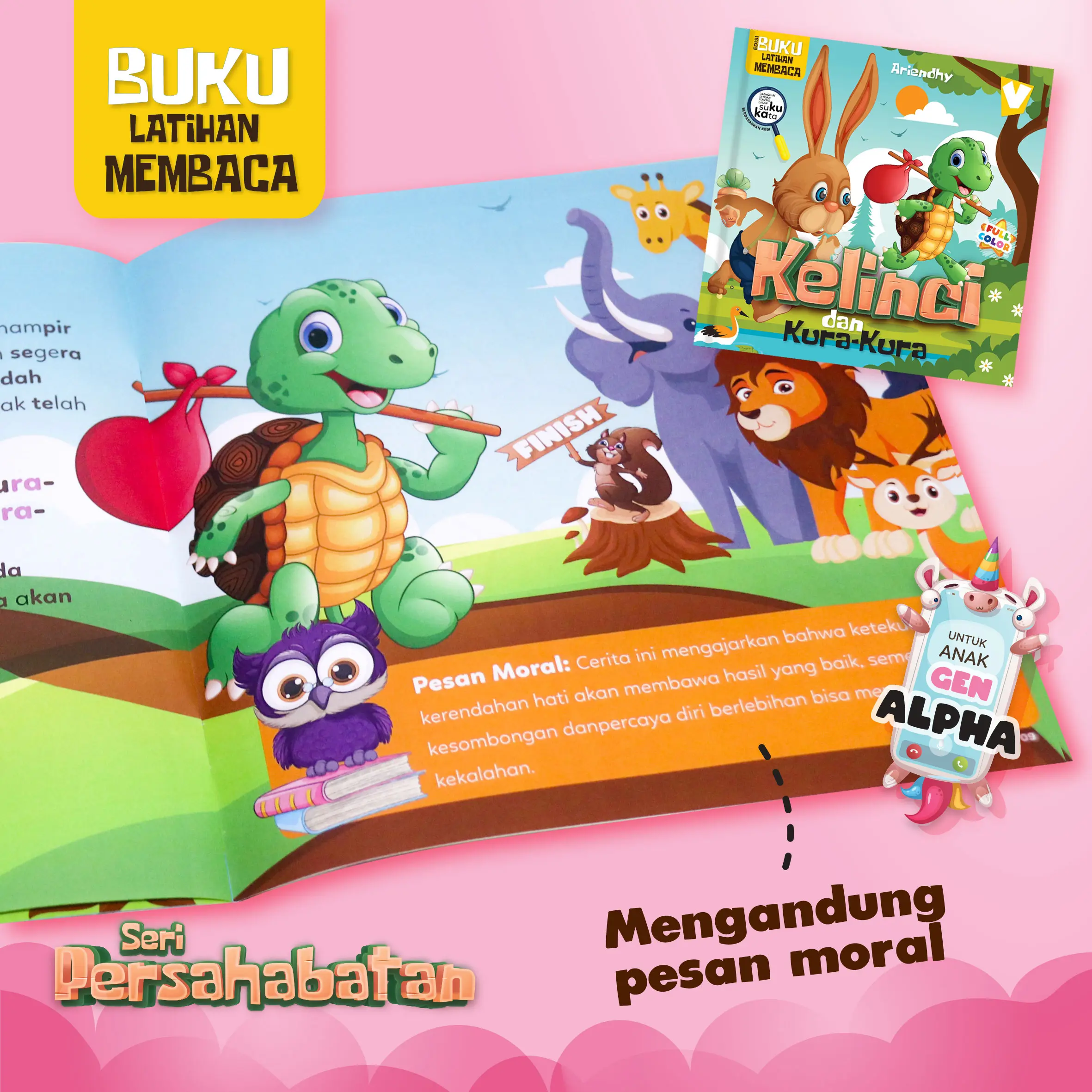 Buku Latihan Membaca - Edisi Dongeng - Gavins Story Books