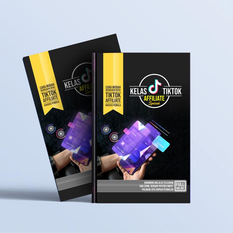 Buku kelas Tiktok Affiliate Syariah Khusus Pemula 1