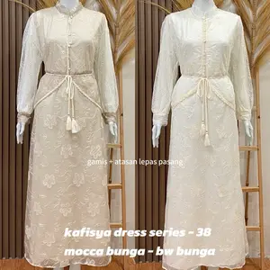 Girlbag.id2 / KAFISYA DRESS Series 38 / ATASAN KONDANGAN / GAMIS BRUKAT / DRESS BRUKAT
