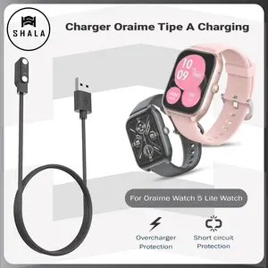 Kabel Charger Oraimo Watch 5 Lite Smartwatch Tipe A Charging