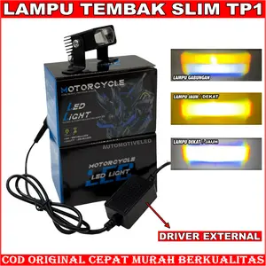 ORIGINAL LAMPU TEMBAK TP1 MINI SLIM SOROT LED LASER GUN 20 WATTT 2 WARNA TP1 MINI LED SLIM SXC
