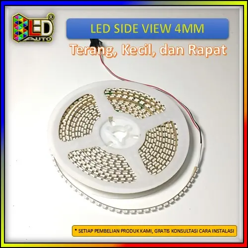 Led Side View WS2812B 31 watt Led Strip RGB DMX Smart Led Lebar 4mm kerapatan led 170 Led Permeter Lampu Rgb 6