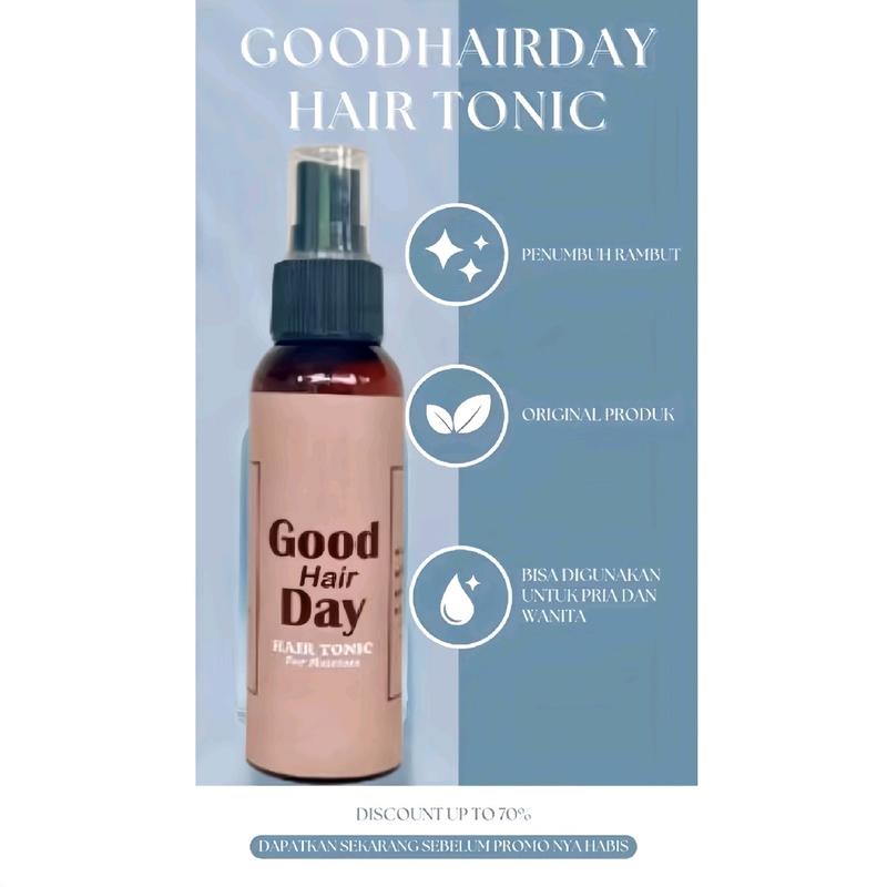 VIRAL!! GOOD HAIR DAY Hair Tonic & Hair Oil Asli Original Penumbuh Rambut Rontok Kering 4