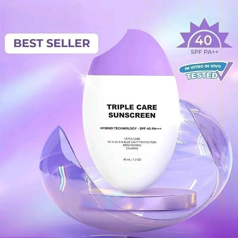 Triple care sunscreen spf 40