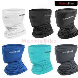 Rockbros WB-001B Masker Sepeda Sport Motor Face Mask Scarf Bandana Slayer Ice Silk Anti UV Olahraga Outdoor
