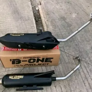 kenalpot setandar recing B_ONE Beat_Vario_Sepin_Fazio_Fino_Scopy_Nmex_Aerox_Nex_Pcx_Mio_X lide