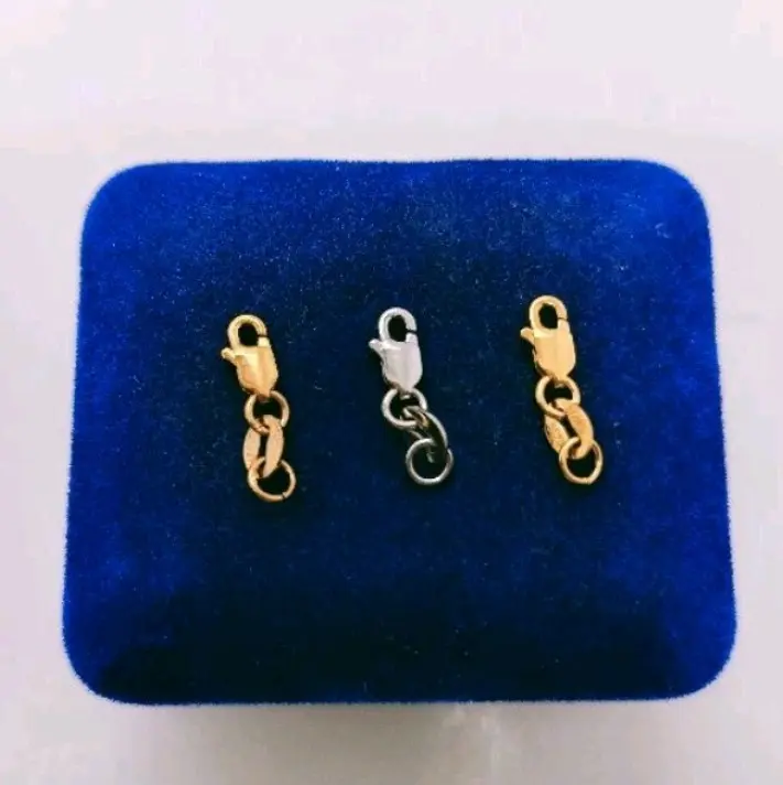 Pengait lobster,pengait kalung & gelang perak asli 925 anti karat