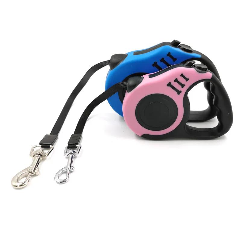 Product Introduction of 3 Meters 5 Meters Retractable Dog Leash Pet Leash Traction Rope Belt Automatic Flexible Leash For Small Medium Large Dog Product 7