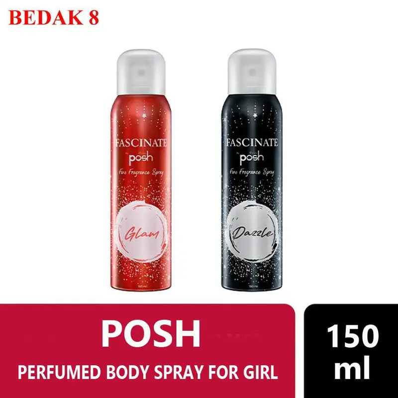 *KHUSUS PULAU JAWA* POSH MEN / Women Girls Body Spray Perfumed Cologne 150ml 150 ml / Deodorant Roll On 50 ml 50ml 5