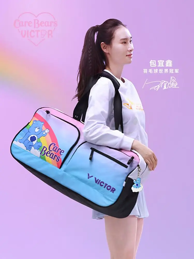 VICTOR Badminton Bag Care Bears Joint Portable Backpack