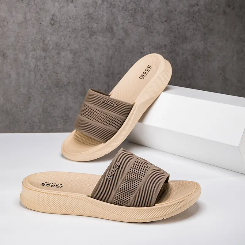 Sandal Pria Dewasa Irsoe 2024 Flat Selop Rumah Material EVA Karet Kasual Anti-Selip sandal cowok keren sandal selop pria sepatu cowok keren Shoes Shoes