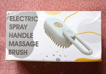 Product Review of Sisir Uap Kucing 3 in 1 - Pet Grooming Brush Spray - Steams Brush Kucing - Sisir Sikat Uap Untuk Bulu Rontok Kucing Anjing from B**t T** W**y 1