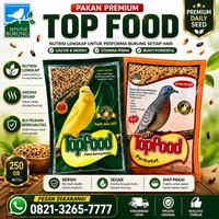 Gambar Makanan Burung TOP FOOD Premium Harian Bersih Sehat Special Blend - Kenari - 250 gram dari Seputar Burung Indonesia Kab. Sukoharjo 4 Tokopedia
