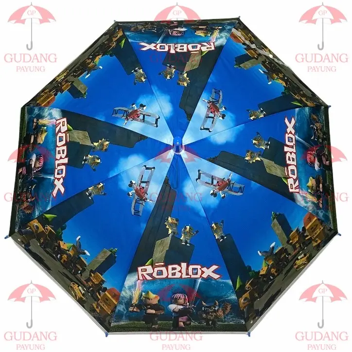 Payung Anak Karakter PVC Motif Roblox 2