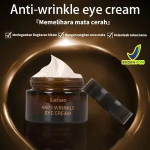 [Peningkatan produk ]LAFASO BPOM Krim Mata Halal /menghilangkan mata panda/penghilang kantung mata/eye cream mata panda/serum mata panda dan keriput Wajah Memudarkan