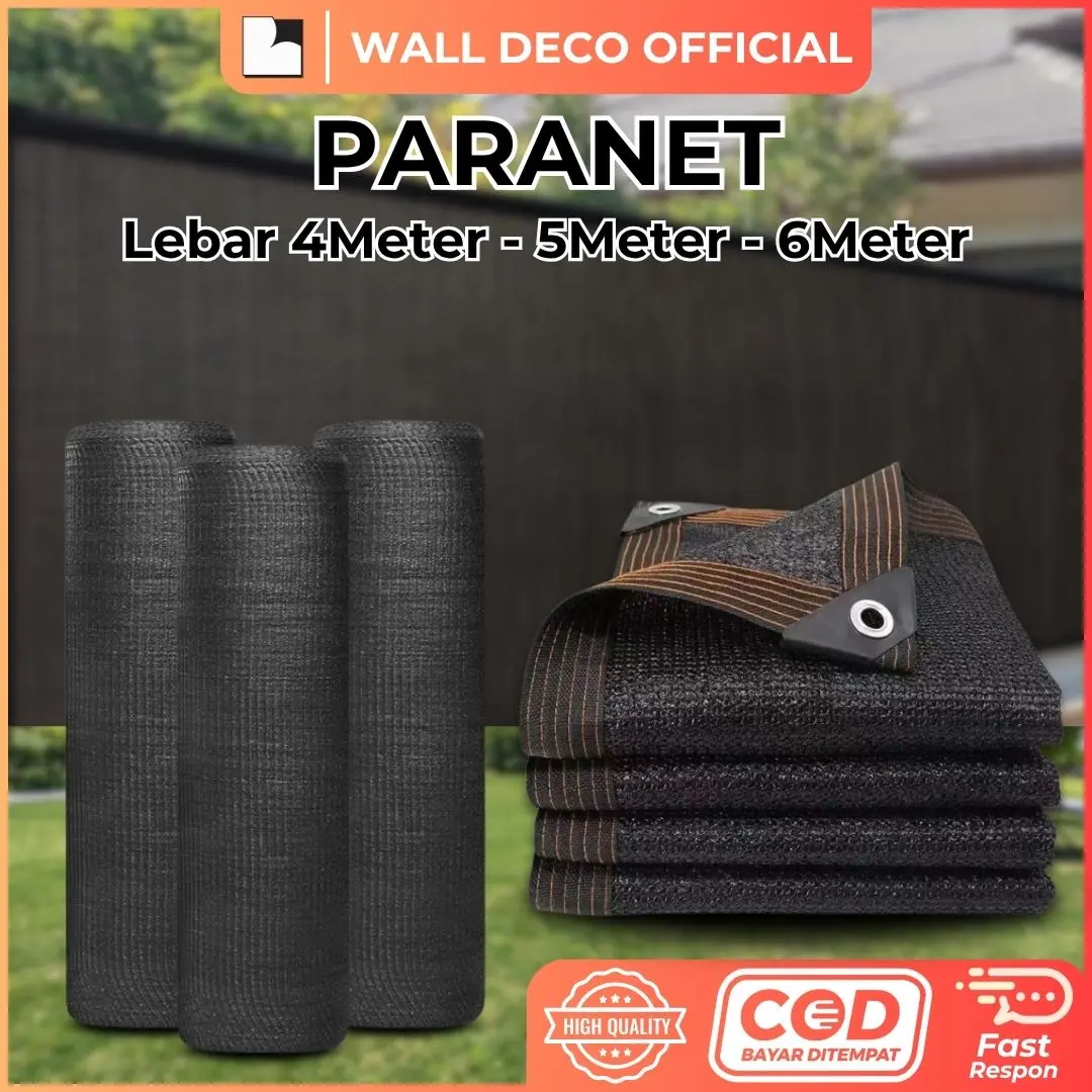 Jaring Tabir Paranet 90% Lebar 4/5/6 M Anti-UV Garden Sunshade Net Jaring Rumah Kaca Jaring Jaring Paranet Paranet Shading Net