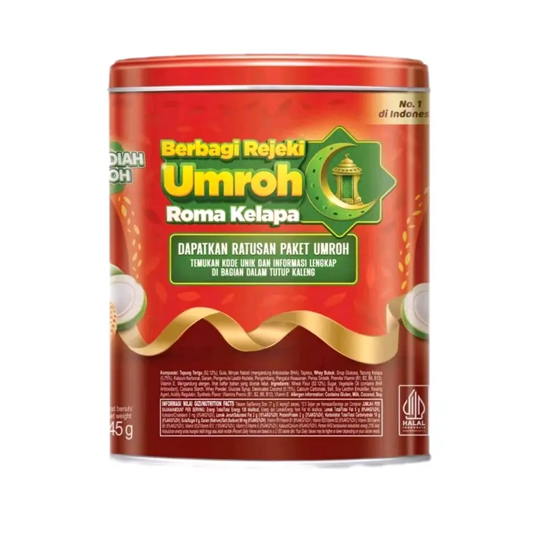 ROMA sandwich lemon timba.Roma Kelapa Kaleng Berhadiah - Kue Lebaran 345gr - Makanan, Bawang, Kering, Snack, Nastar, Pedas, Cemilan parcelle baranidul 2