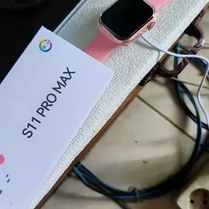 Smartwatch S11 pro max Jam Pintar Free protective case Olahraga AMOLED Display wireless charging Dan Ganti Wallpapper Jam Tangan Smartwatch Jam Tangan Wanita pria & smartwatch wanita Tahan Air Jam Tangan Pintar Monitor Monitor Detak Jantung