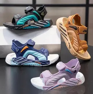 PROMO 5.5 IMPORT Kakimanis B421 Sendal Gunung Karet Anak Laki perempuan Sport Sandal Sepatu Fashion Sandal Sepatu Anak Cowok Cewek Bahan Karet Anti Slip Anti Licin Casual Umur 2-12 Tahun Terbaru