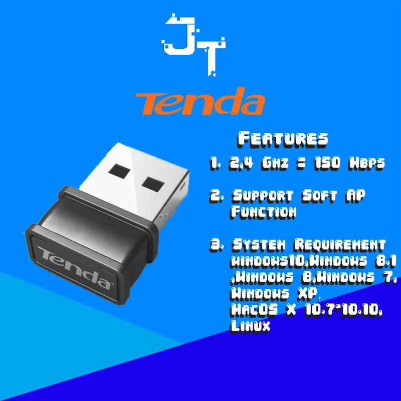 Tenda W311Mi Wireless N150 Pico USB Adapter 1