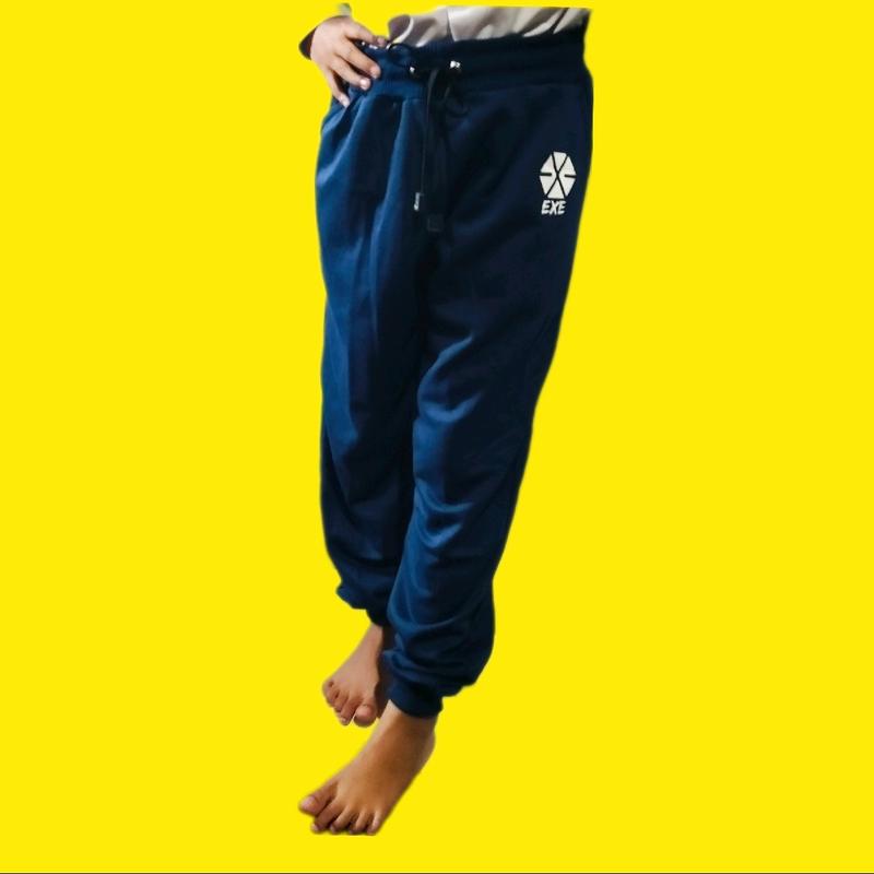 Celana Jogger Exe Anak 4-12 Tahun Sporty dan Trendy - Pakaian Anak Laki-Laki dan Perempuan Navy Olahraga Abu Outdoor 3