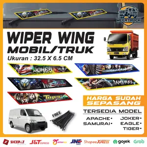 WIPER WING MOBIL / TRUCK MODEL TIGER / APACHE / JOKER / SAMURAI / EAGLE UK S ( 32,5)