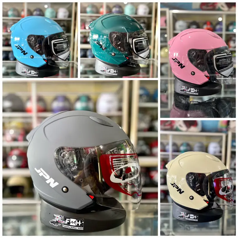 Helm Motor Half Face Standar JPN Galaxy Original SNI PRIA WANITA Dewasa / HELM SNI Murah Berkualitas MODEL KEKINIAN Motorcycle
