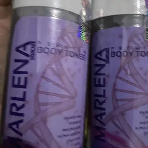 2 TONER BADAN WHITENING MARLENA AHA BPOM GRATIS KAPAS